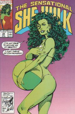 I don't know WHERE those guys got the idea She-Hulk was ever supposed to be a sex object, that is just ludicrous.