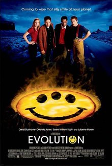 Even EVOLUTION deserves better than this crappy poster