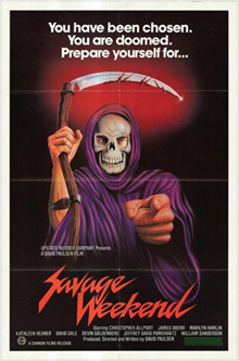 There's no Grim Reaper costume in the movie, this is just the poetry of movie poster art