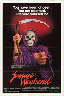 mp_savageweekend There's no Grim Reaper costume in the movie, this is just the poetry of movie poster art
